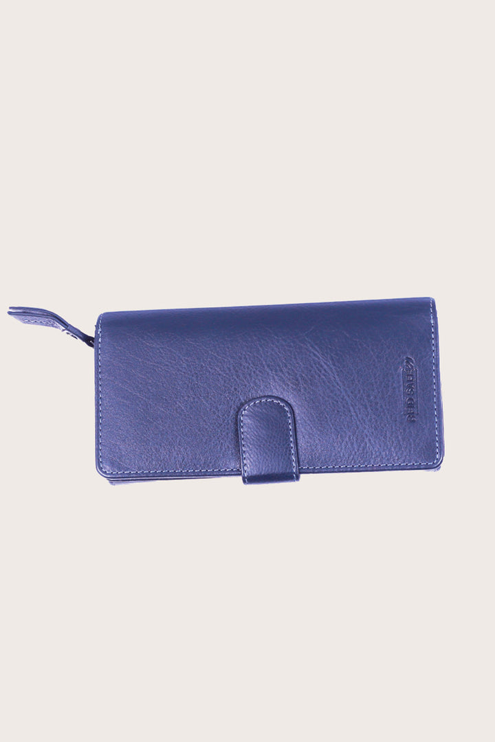 Black Leather Petra Ladies Wallet