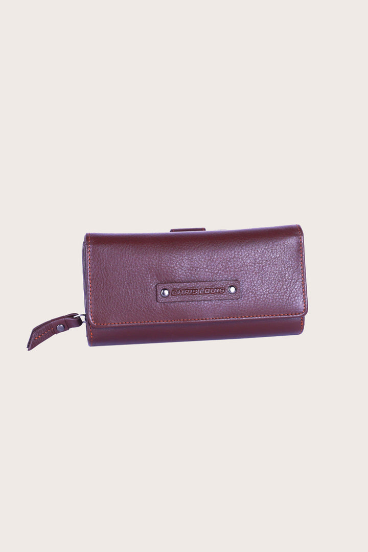 Brown Leather Petra Ladies Wallet