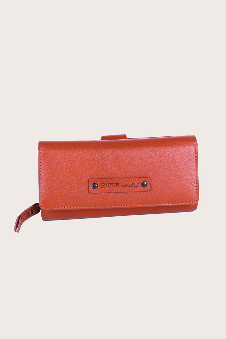 Tan Leather Petra Ladies Wallet