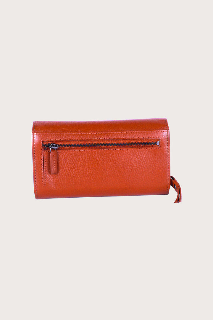 Tan Leather Venice Ladies Wallet