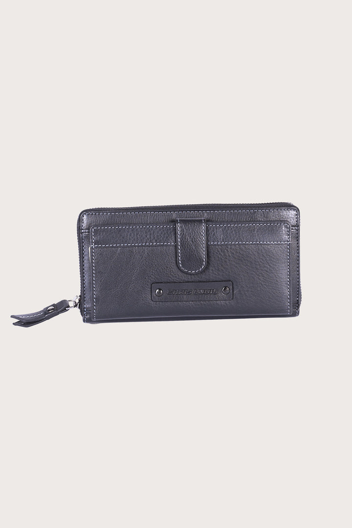 Black Leather Balea Ladies Wallet