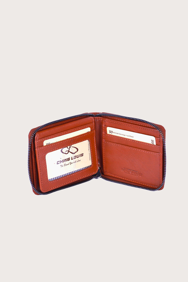 Tan Leather Wurley Wallet