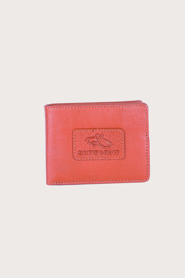 Tan Leather Sphinx Wallet