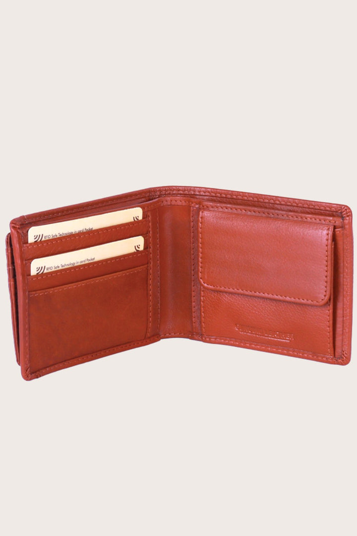 Tan Leather Milford Wallet