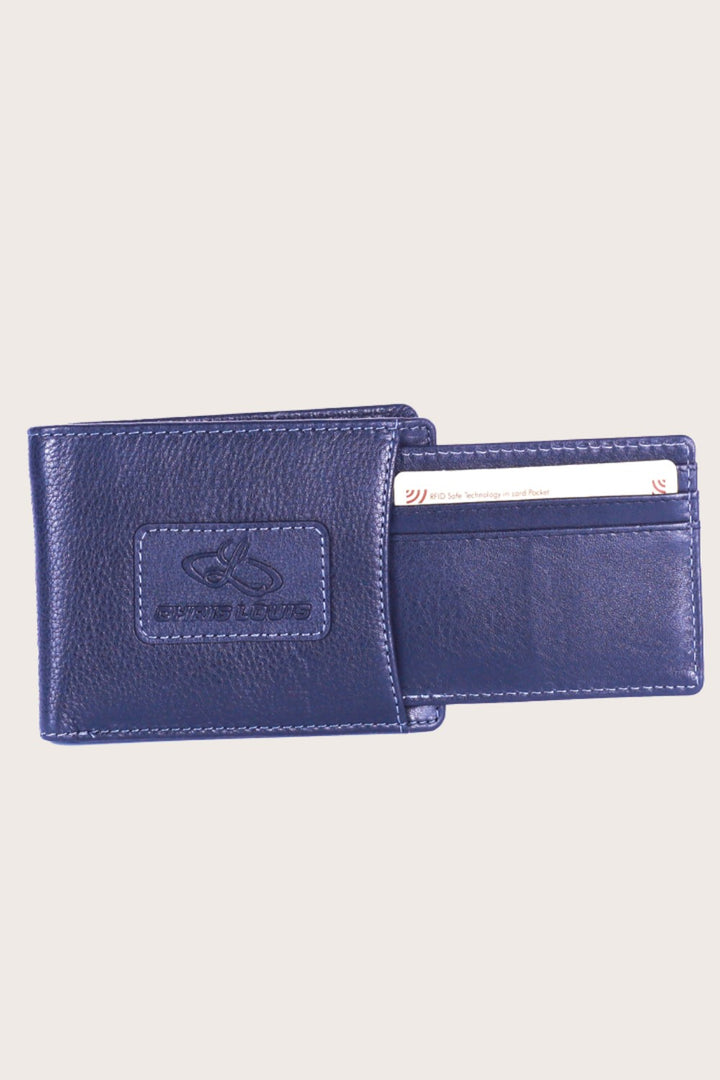 Black Leather Milford Wallet