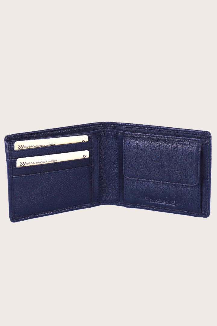 Black Leather Milford Wallet