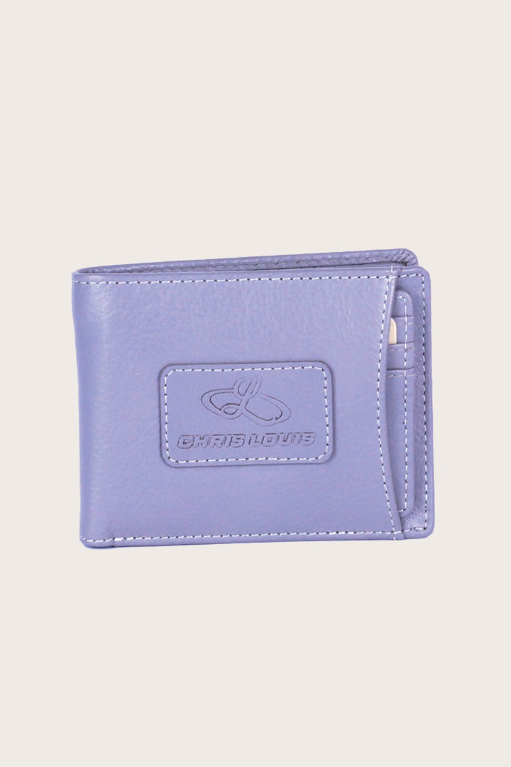 Grey Leather Milford Wallet