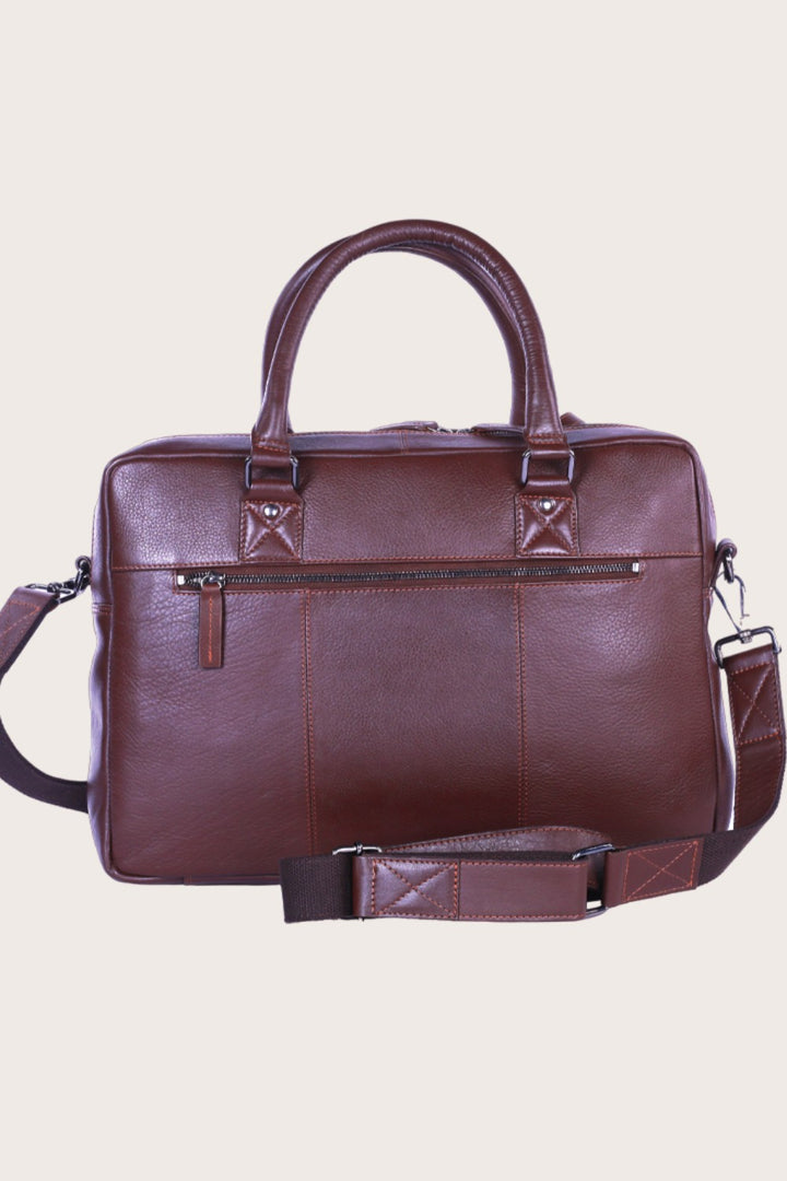 Brown Leather Ephesus Office Bag