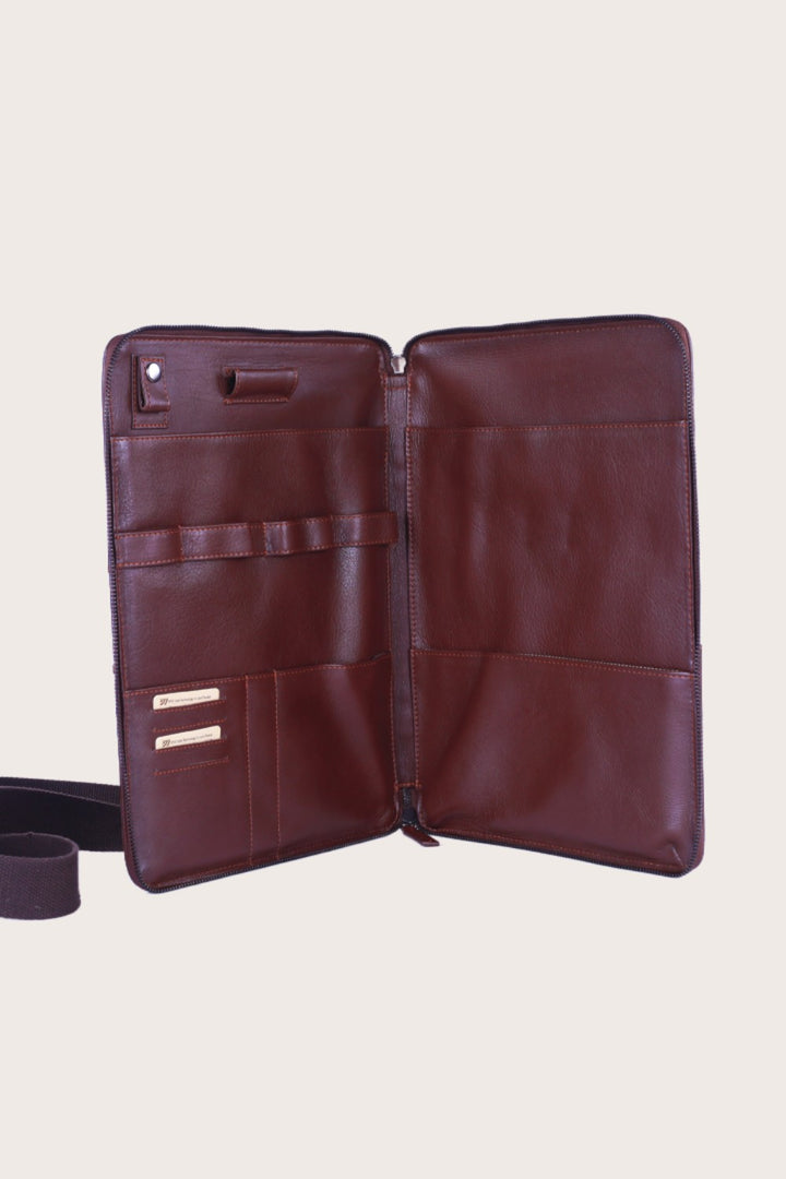 Brown Leather Boracay Office Organizer