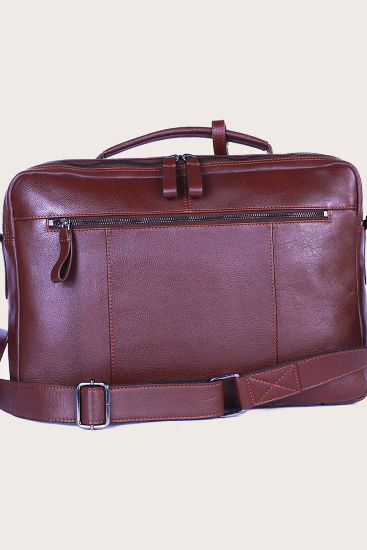 Brown Leather Kakadu Men's Bag