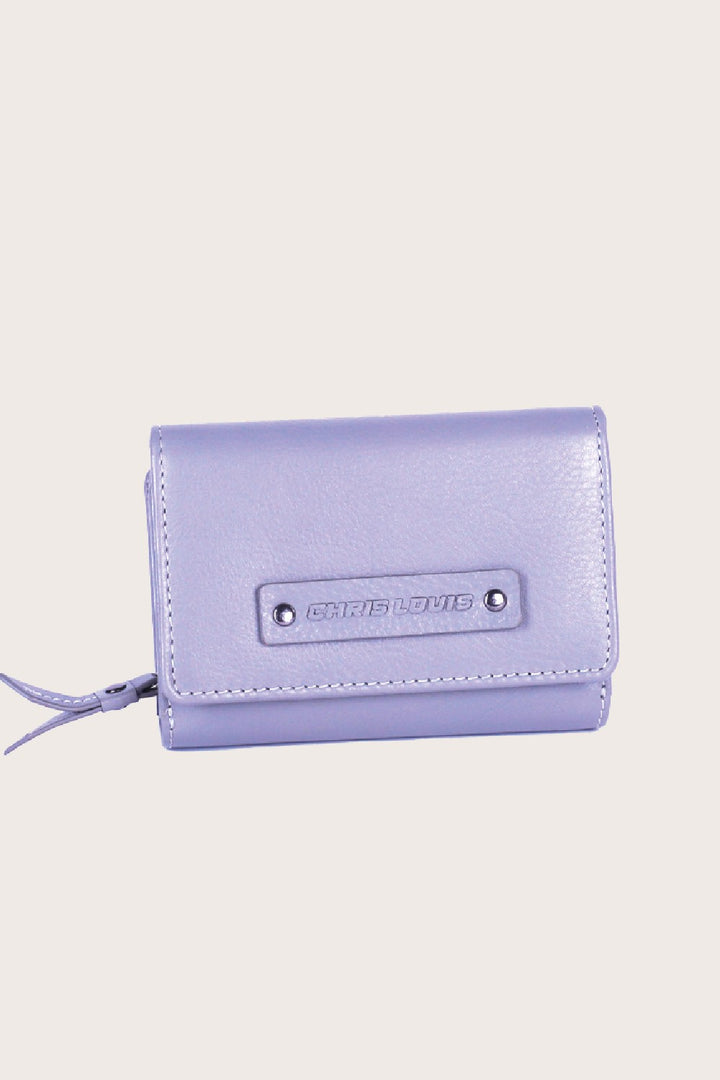 Grey Leather Gilgie Ladies Wallet