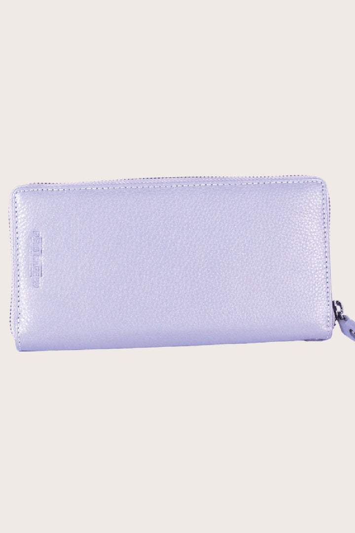 Grey Leather Balea Ladies Wallet