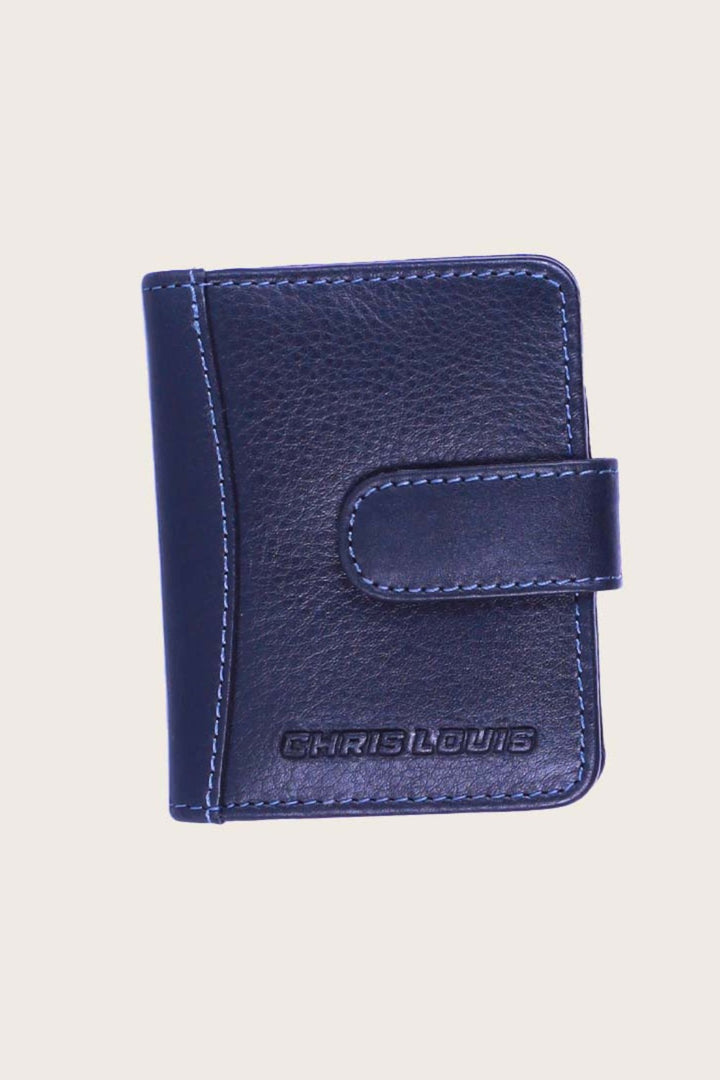 Black Leather Edwin Card Case