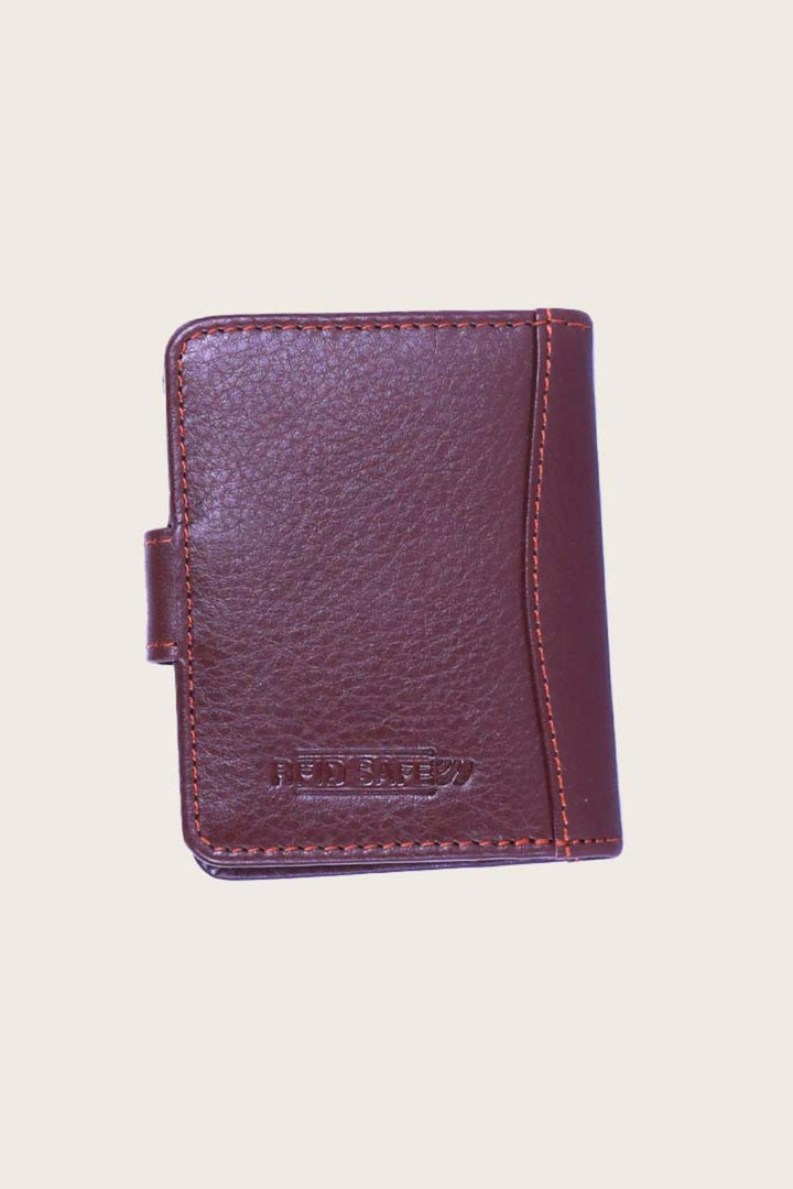 Brown Leather Edwin Card Case