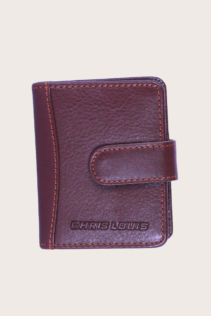 Brown Leather Edwin Card Case