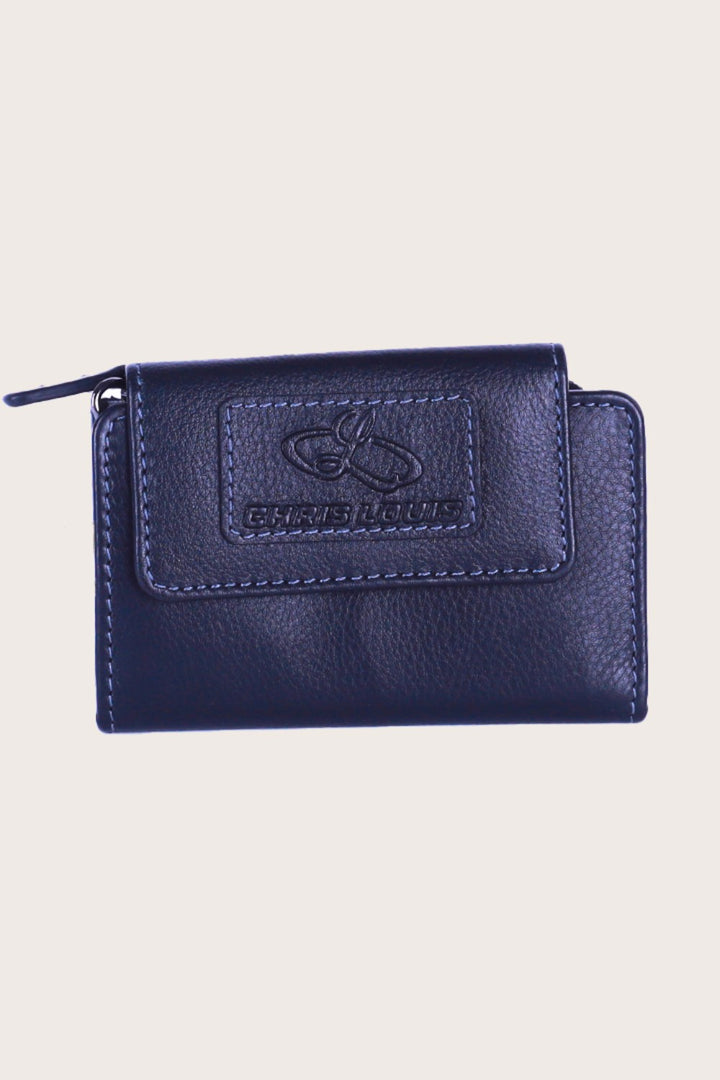 Black Leather Kyoto Key Case