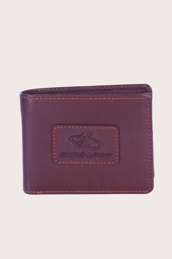 Brown Leather Bambora Wallet