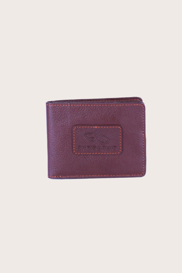 Brown Leather Sphinx Wallet