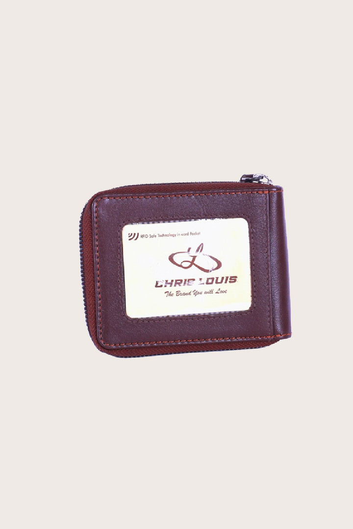 Brown Leather Wurley Wallet