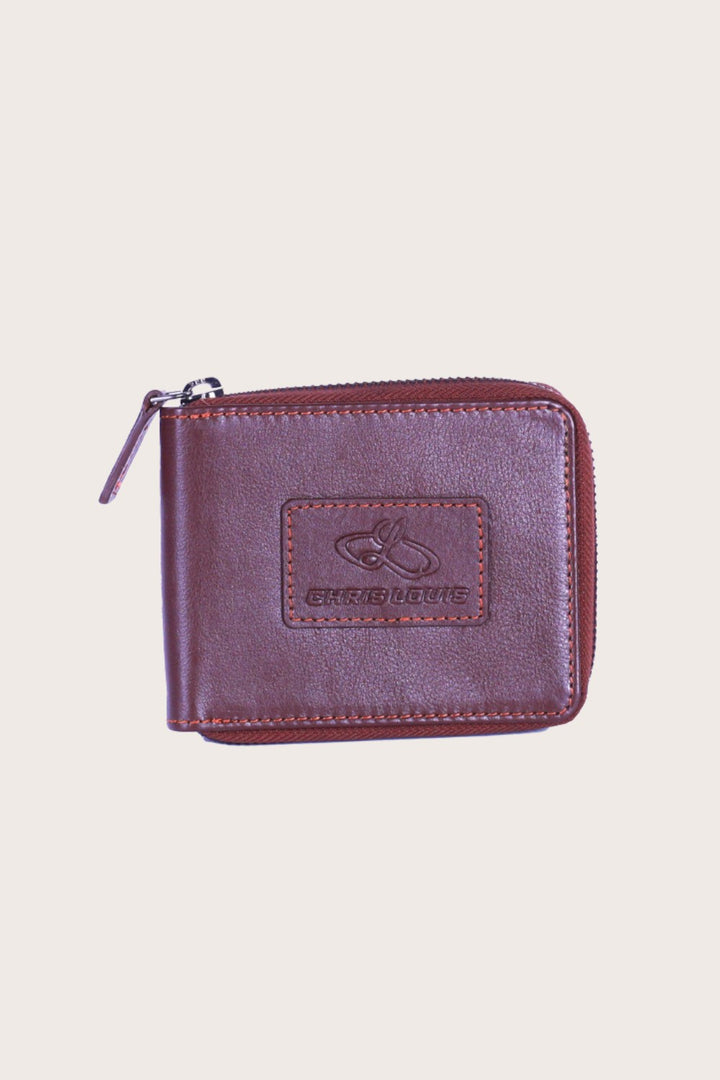 Brown Leather Wurley Wallet