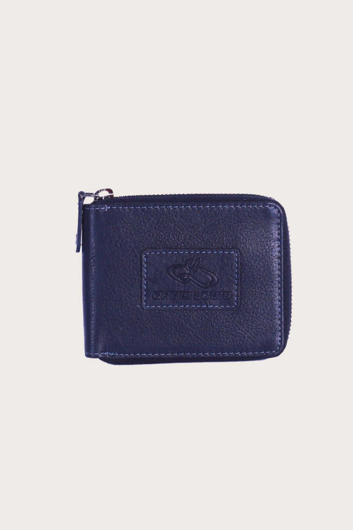 Black Leather Wurley Wallet