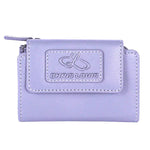 Chris Louis Kyoto Key Case in grey genuine leather with loop closure, 3 card slots, 2 slip pockets, and 6 key holder.